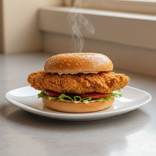 Hamburguesa de Pollo Crocante