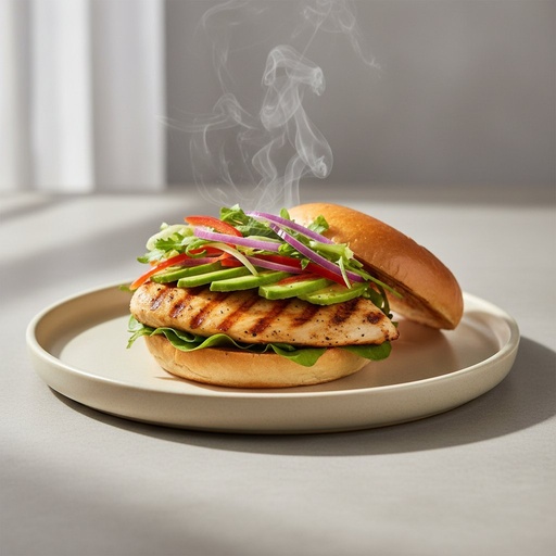 Sandwich de Pollo a la Plancha